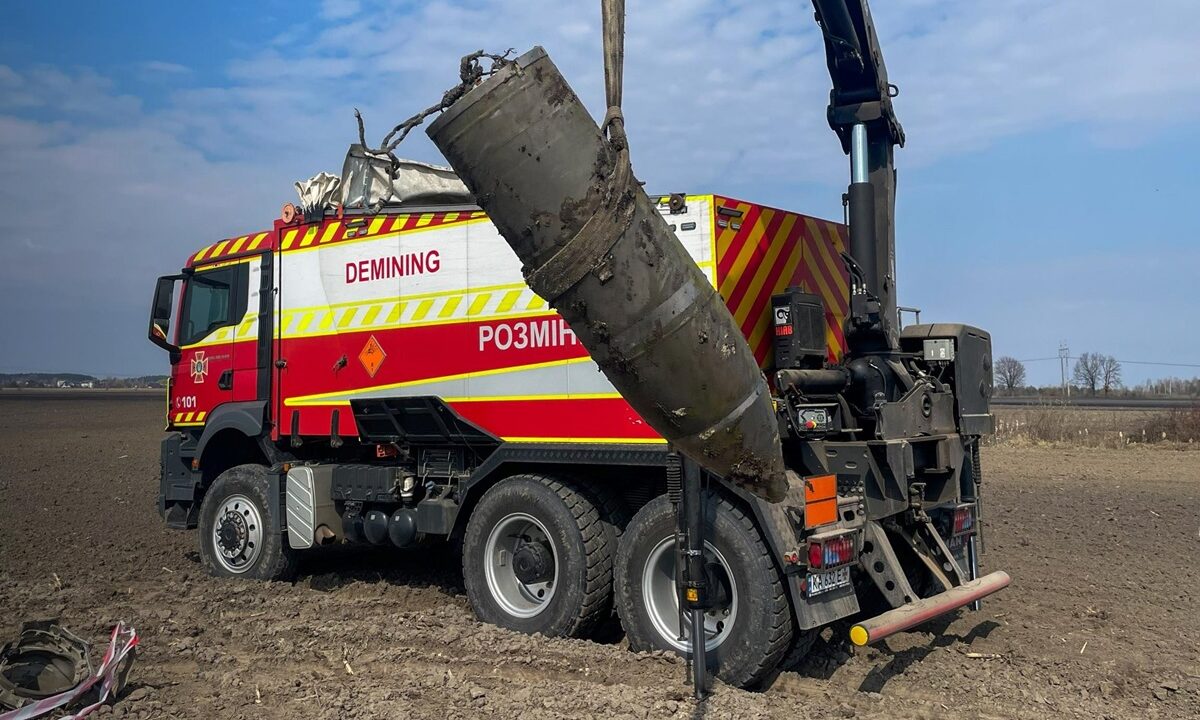 На Київщині знову знайшли бойову частину Кинджала