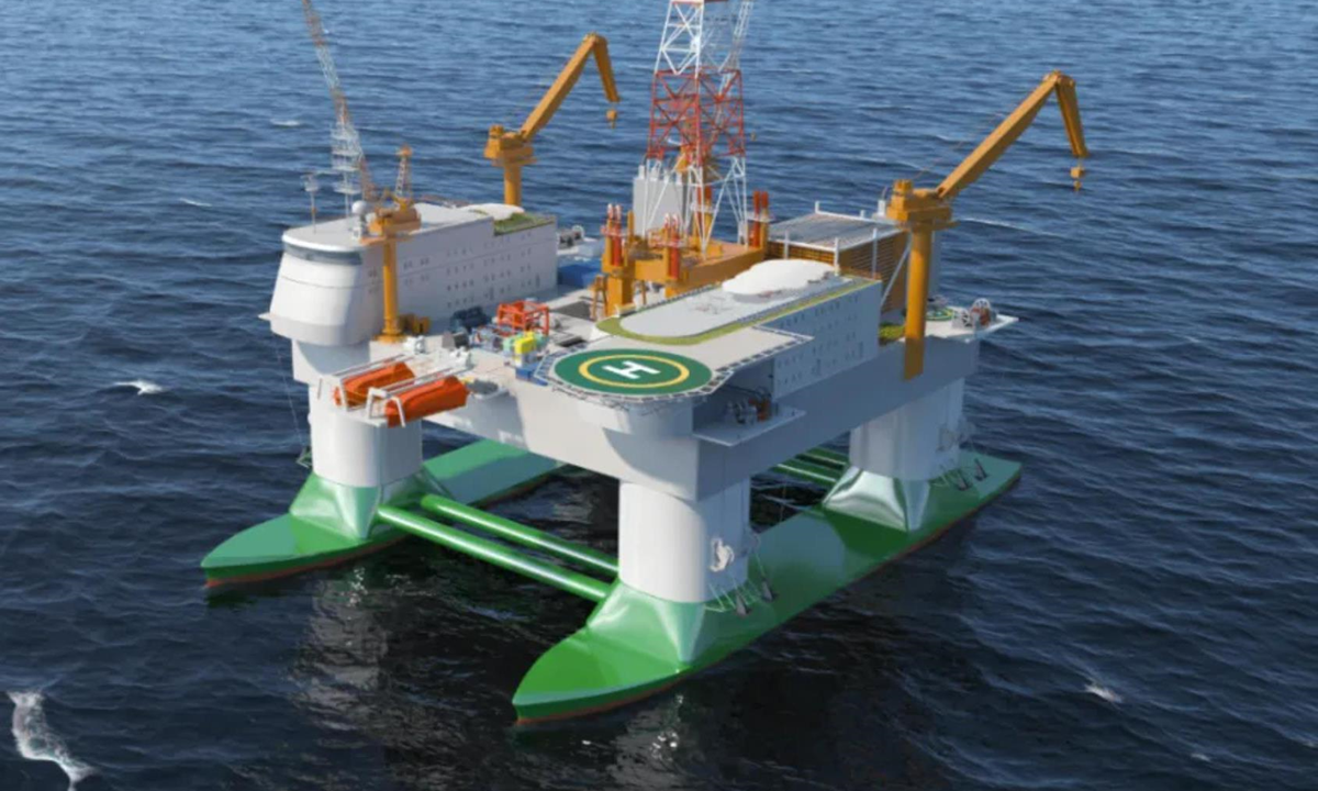 У Китаї будують перший у світі 30-поверховий плаваючий острів