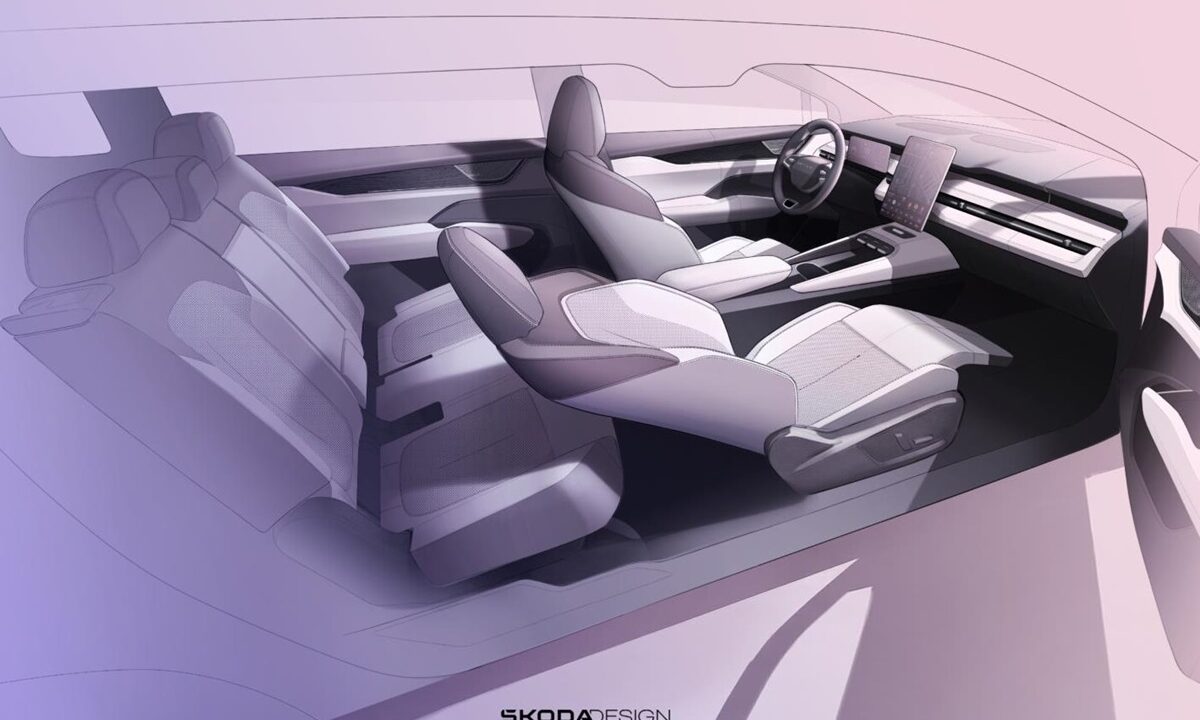 Skoda розкрила інтер&rsquo;єр нового електрокросовера Peaq перед прем&rsquo;єрою